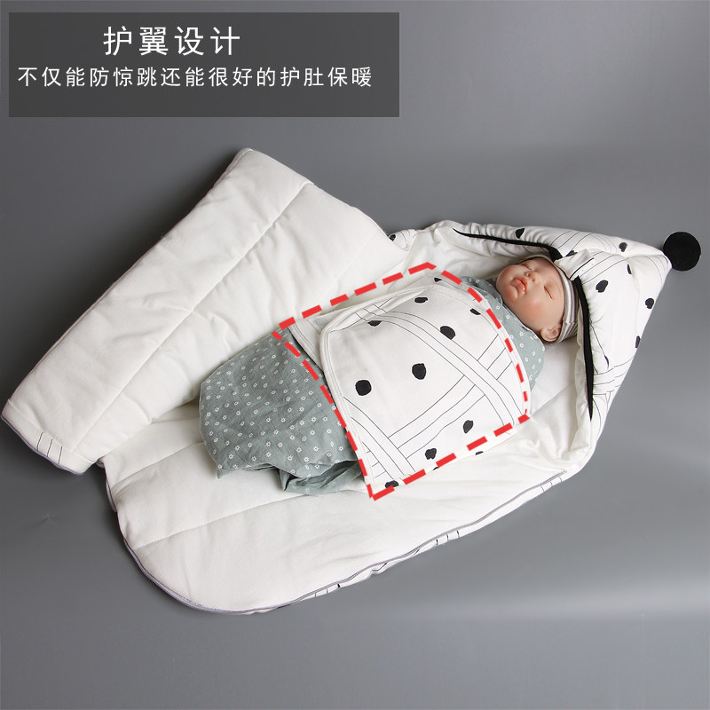 婴儿抱被纯棉秋冬加厚新生婴儿用品初生宝宝襁褓包睡袋儿童防踢被,淘宝优惠券,粉丝福利购,淘宝优惠卷