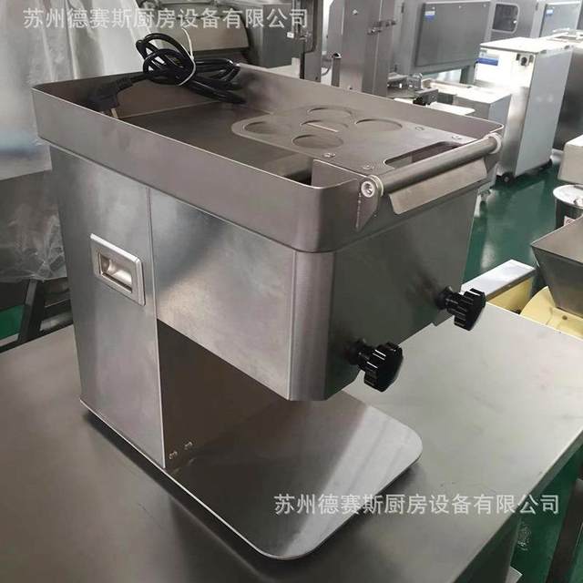 Suzhou stainless steel meat cutting machine shredded meat slicer machine supplies fresh meat pork beef mutton sliced and shredded