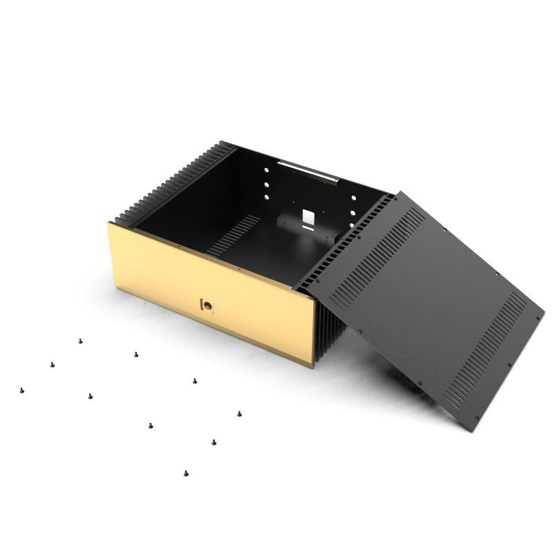 金嗓子E405后级机箱 功放机箱  全铝合金机箱 铝外壳,淘宝优惠券,粉丝福利购,淘宝优惠卷