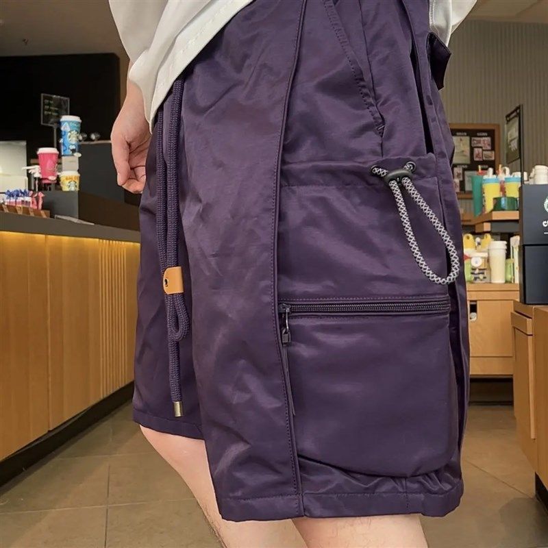 夏季美式潮牌工装多口袋休闲短裤男士时尚户外百搭直筒透气五分裤,淘宝优惠券,粉丝福利购,淘宝优惠卷