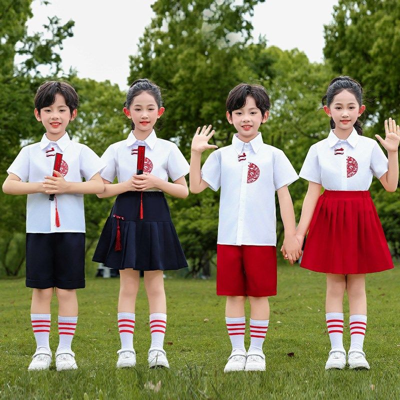 六一小学生合唱演出服儿童舞蹈表演服学院风幼儿园园服班服毕业照,淘宝优惠券,粉丝福利购,淘宝优惠卷