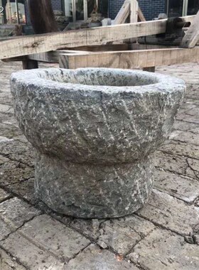 民俗怀旧老物件杂项老式旧米臼木质捣年糕捣米机旧老农具道具摆件