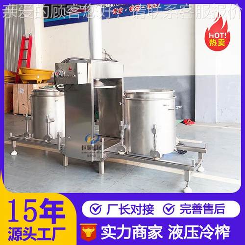 沙果果汁初冷压榨压榨机 果汁榨汁取汁机 棘生姜压姜DIB液萃取榨 - 图2