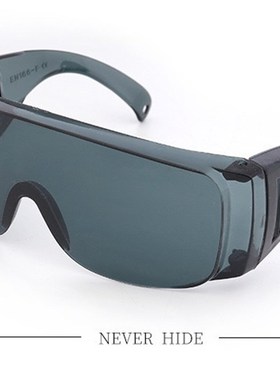 骑行酷辣霸气黑色全包围太阳眼镜网红拍照装饰一体式墨镜防风尘男