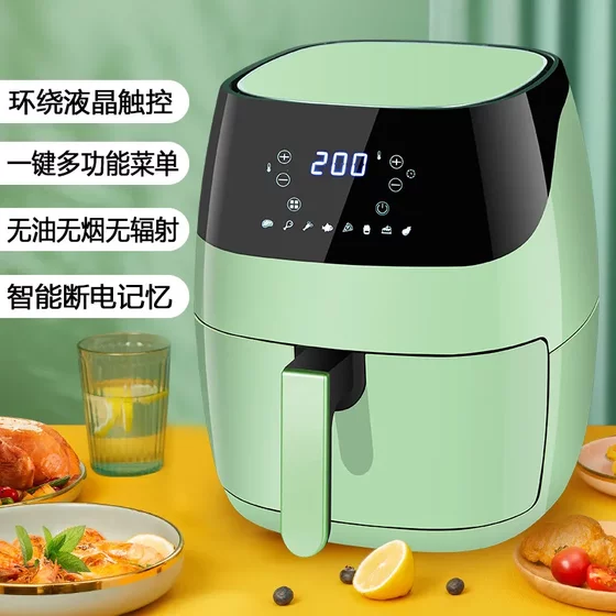 Air fryer household ten-capacity 2021 new oven integrated touch-controlled electric fryer