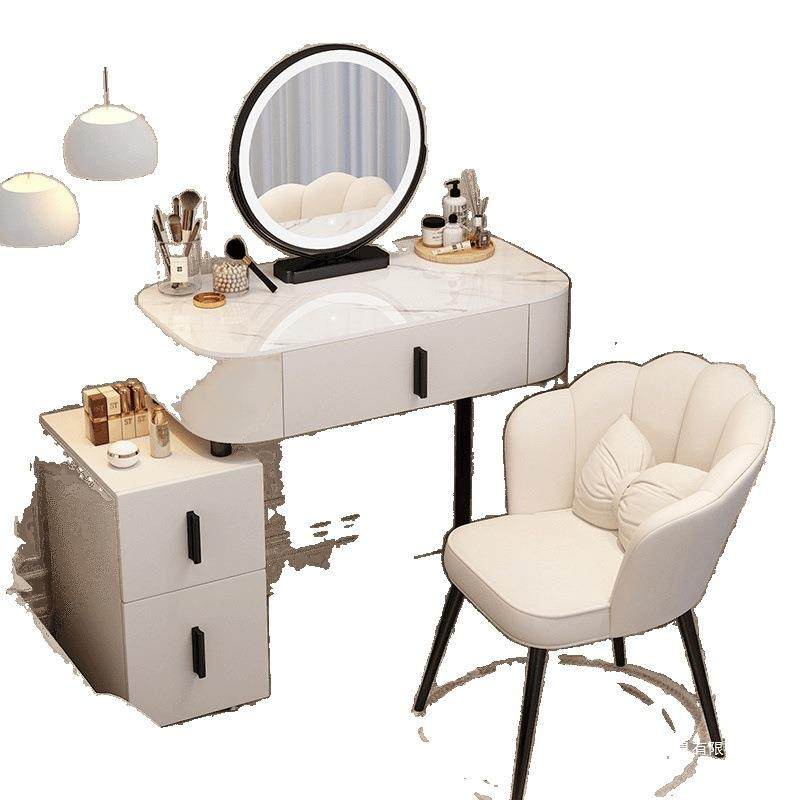 卧室梳妆台小户型轻奢风化妆桌床头收纳斗柜简约化妆台镜一体货源,淘宝优惠券,粉丝福利购,淘宝优惠卷