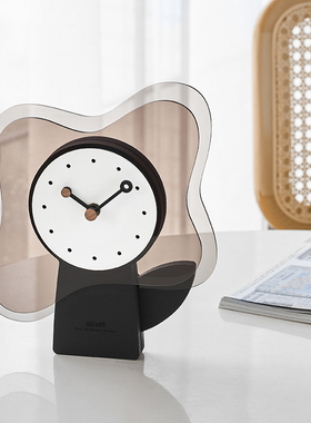 座钟客厅摆件家居饰品装饰办公桌面酒柜电视柜玄关高级感小众轻奢
