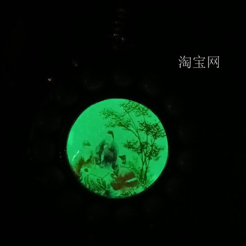 Internally painted snuff bottles, featured handicraft gifts, living room decorations, antiques, antiques, antique copper snuff bottles, gifts