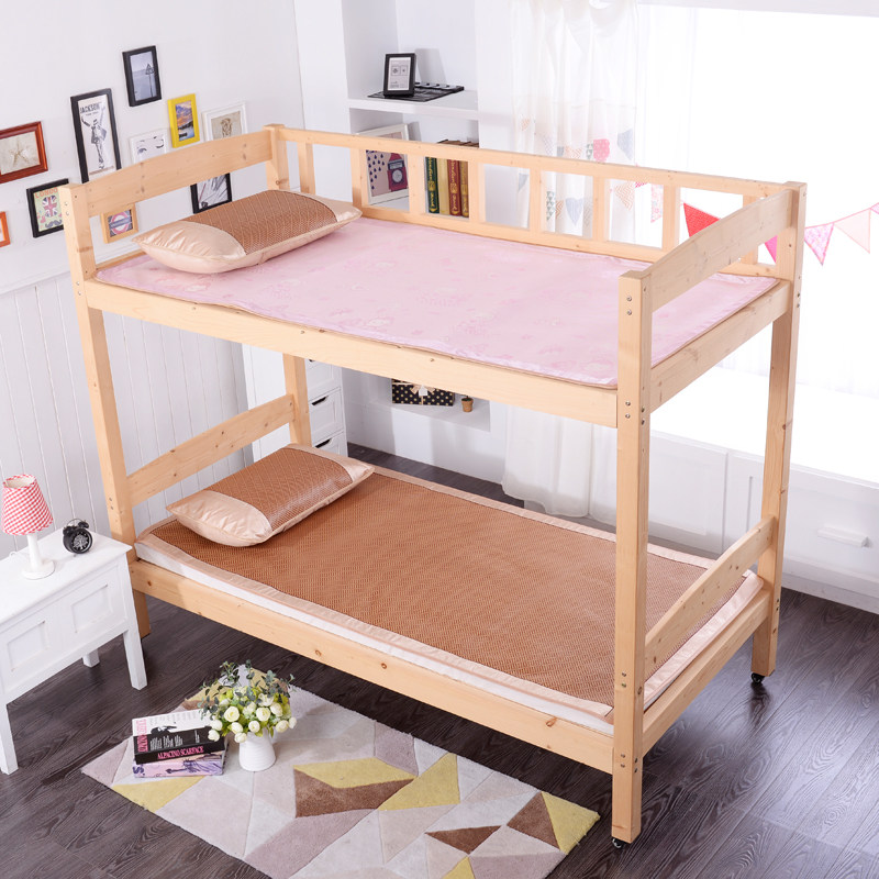 学生凉席双面草席子单人床宿舍上下铺0.9m可折叠夏季冰丝藤席1.2,淘宝优惠券,粉丝福利购,淘宝优惠卷