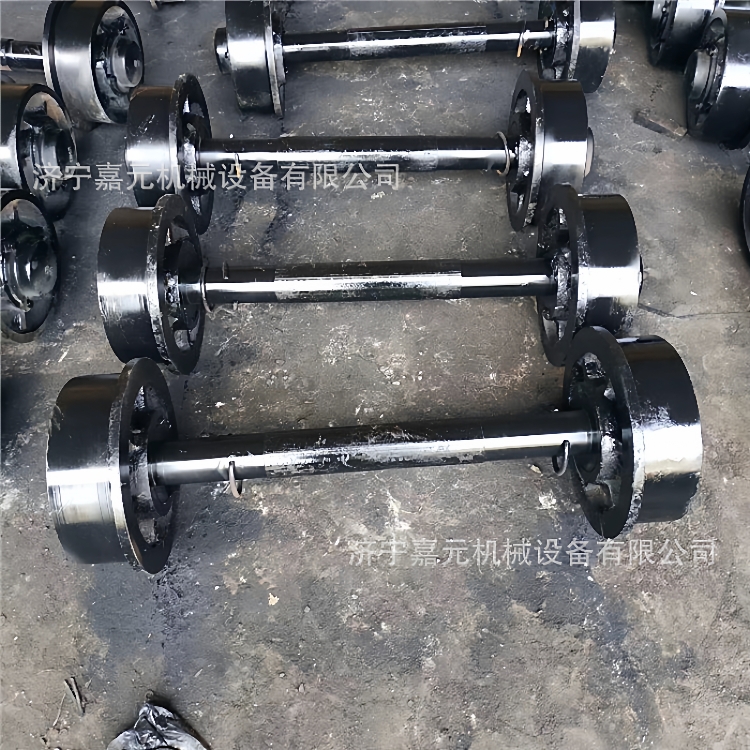 钢轨轮空心实心矿车轮对矿用铸钢单边轨道轮300mm矿车轮 - 图0