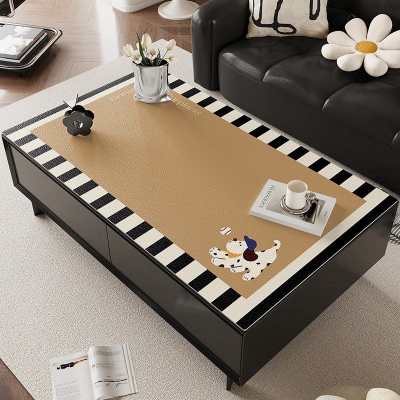 茶几桌垫防油防水免洗防烫卡通客厅新款桌面垫长方形桌布,淘宝优惠券,粉丝福利购,淘宝优惠卷