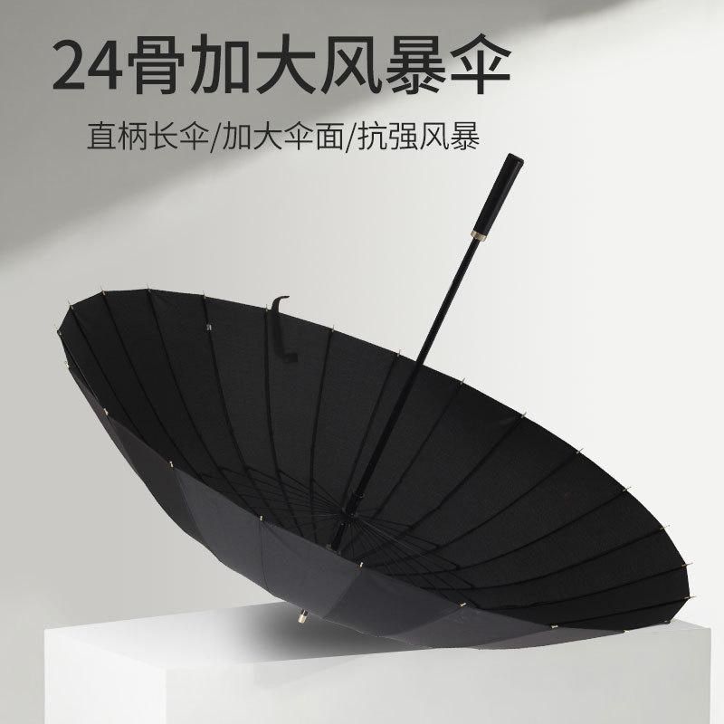 24骨长柄雨伞自动大号男士加大加固防风伞加厚商务伞定制广告伞,淘宝优惠券,粉丝福利购,淘宝优惠卷