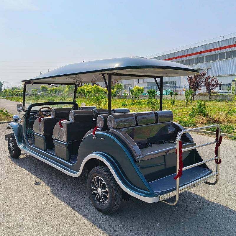 8-11-14座复古老爷车旅游景区摆渡车售楼处楼盘看房车电动观光车,淘宝优惠券,粉丝福利购,淘宝优惠卷