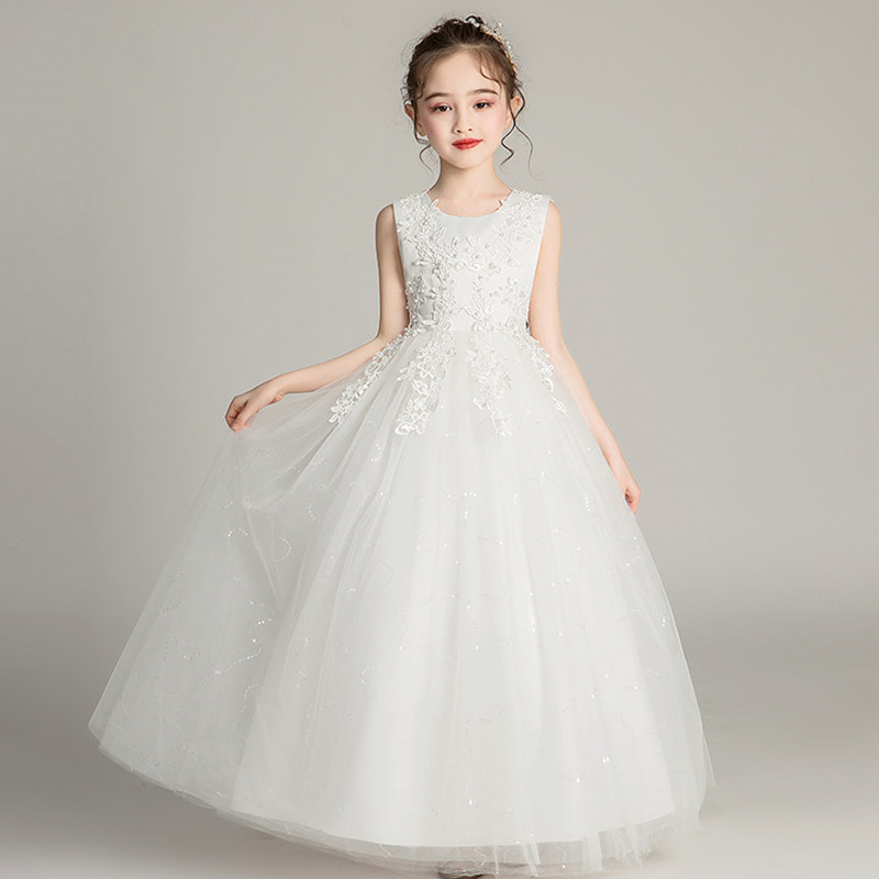 女童礼服公主裙高端六一演出主持人钢琴演奏生日走秀婚纱2023新款,淘宝优惠券,粉丝福利购,淘宝优惠卷