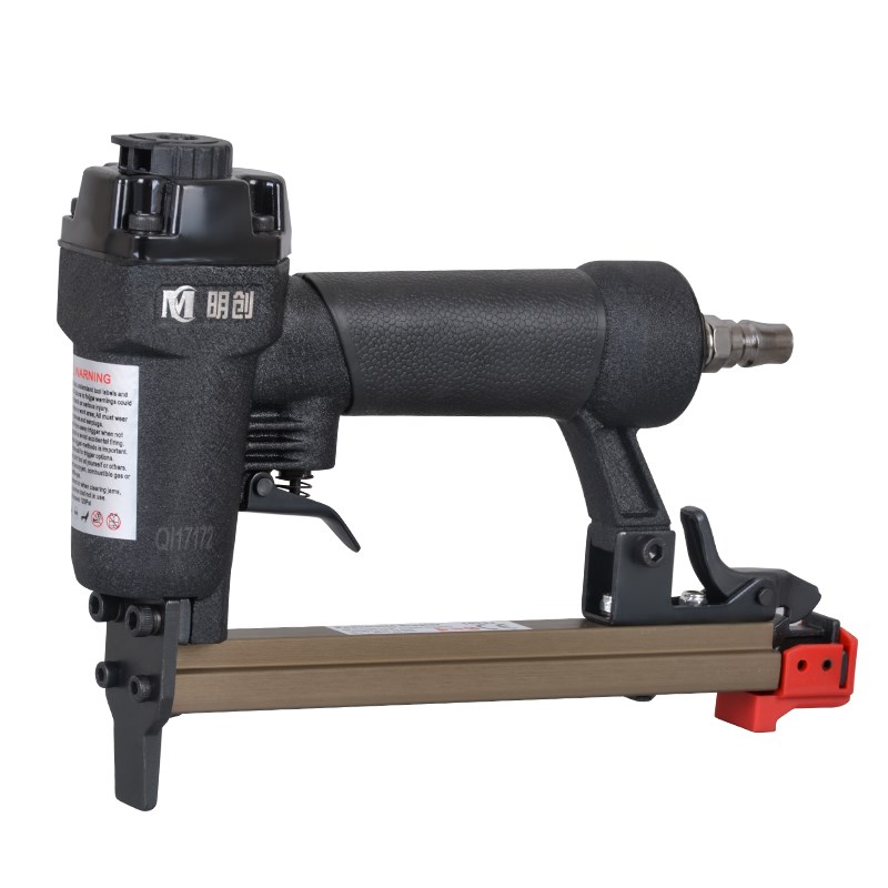 明创薄嘴1013J/1010F气动码钉枪家具制造木工沙发长嘴尖咀U型钉枪 - 图2