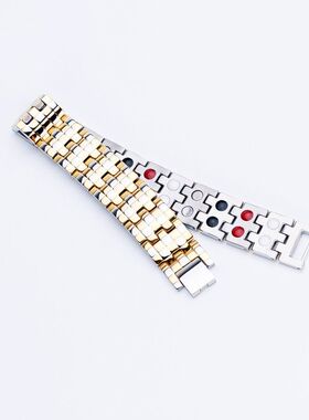 欧美钛钢饰品不锈纯手链男