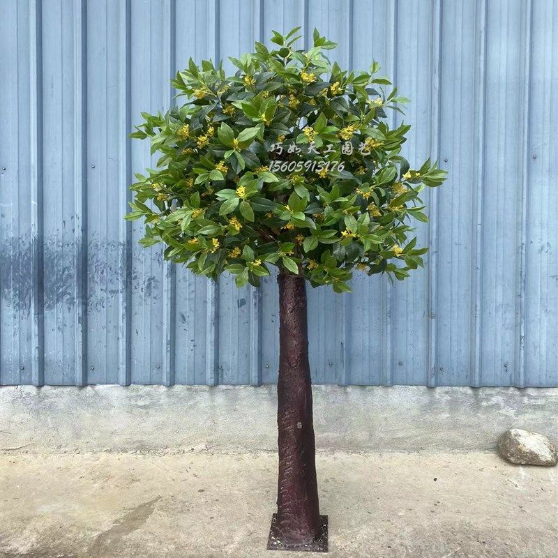 仿真桂花树酸角树大型仿真树许愿树酒店商场大堂中秋节装饰落地摆,淘宝优惠券,粉丝福利购,淘宝优惠卷