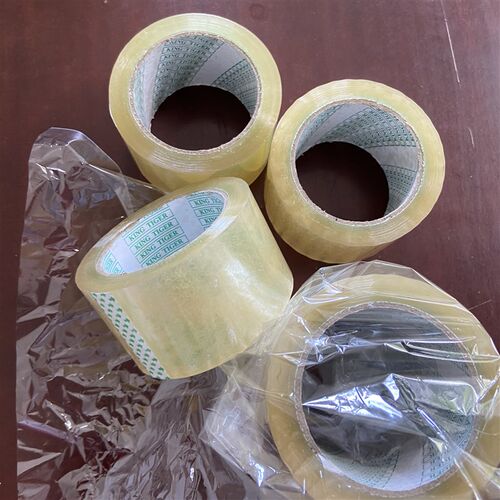 透明胶带淘宝快递打包封箱带大卷4.5CM超大加厚高粘封口胶布 - 图2