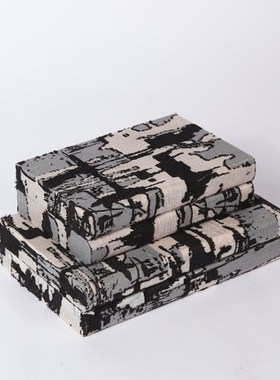 简约现代几何艺术首饰盒梳妆台摆件样板间卧室桌面装饰品摆设