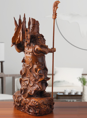 招财关公关羽武财神关二爷客厅办公室家居装饰品摆件供奉佛像摆设