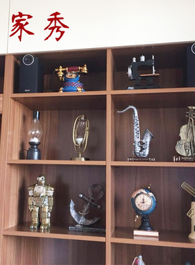 美式创意复古小摆件怀旧装饰家居客厅咖啡厅酒柜留声机模型艺术品