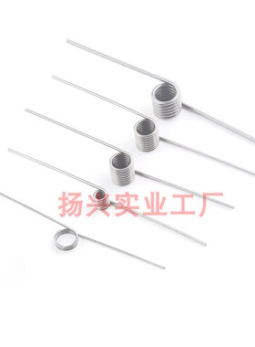 304不锈钢扭簧扭力扭簧弹簧线径0.7外径5.5-6.0 V型弹簧回力弹簧