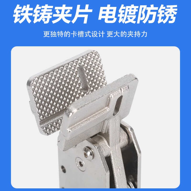 注塑机械手气动夹具手指气缸单双动1615SD2024宽型水口夹子器配件 - 图1