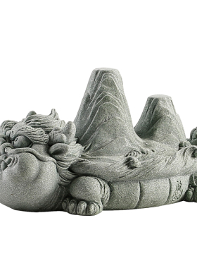 青砂石新家居鱼缸假山微景观造景茶宠茶道装饰品