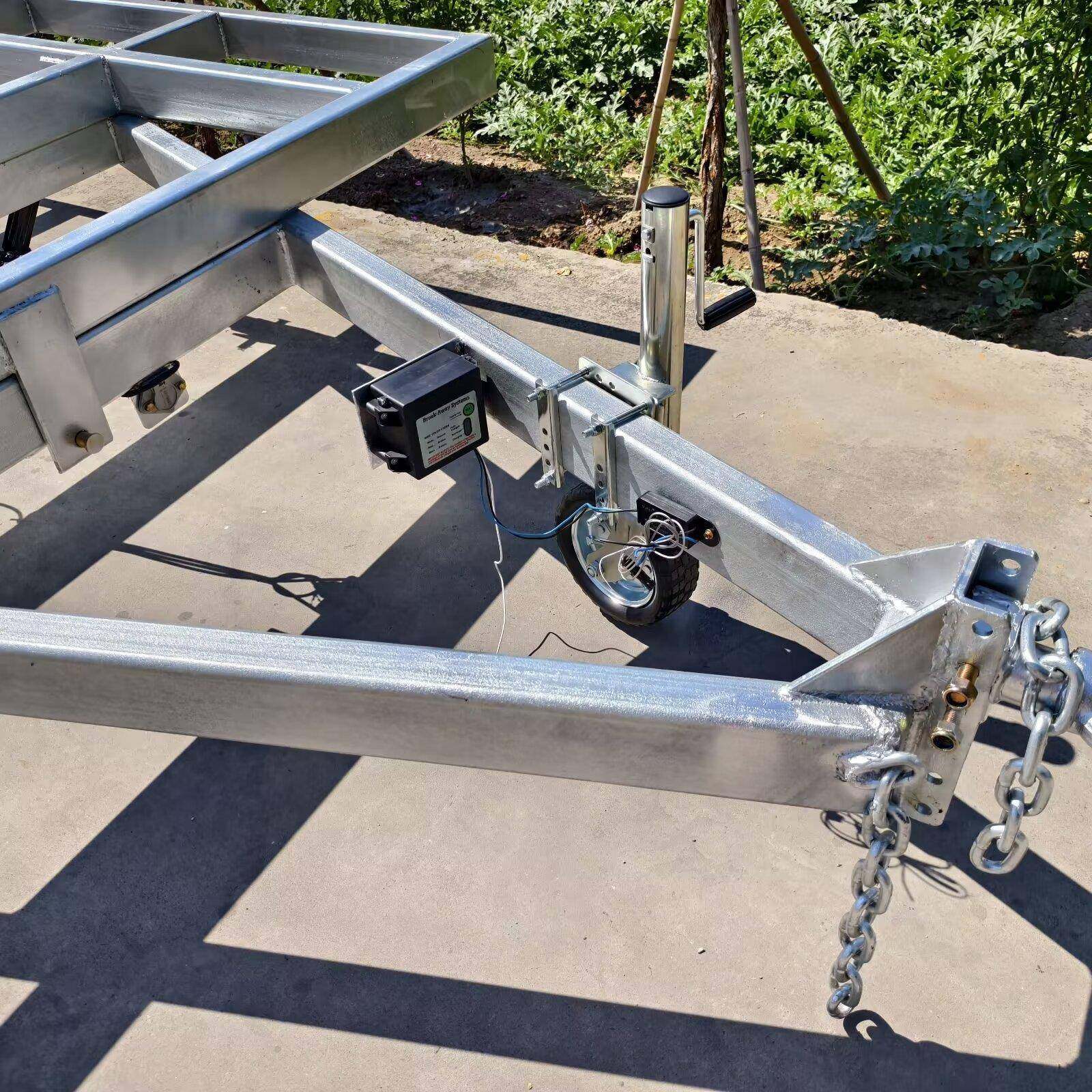 框架式牵引平板拖车集装箱准运运输车港口码头货物搬运车,淘宝优惠券,粉丝福利购,淘宝优惠卷