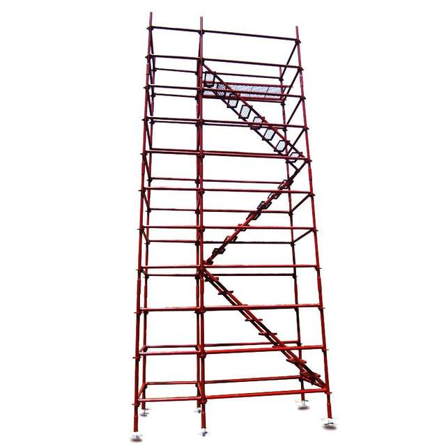 Exterior wall building block type chrysanthemum buckle type buckle scaffolding making steel pipe stage support