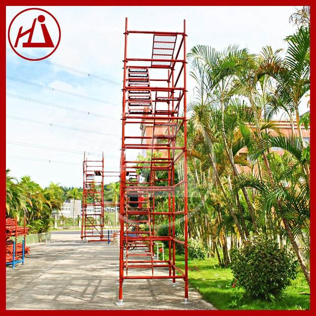Exterior wall building block type chrysanthemum buckle type buckle scaffolding making steel pipe stage support