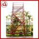 Exterior wall building block type chrysanthemum buckle type buckle scaffolding making steel pipe stage support