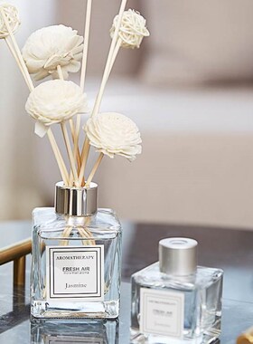 香薰摆件客厅花瓶干花o散香器卧室室内厕所卫生间酒柜实用家居饰