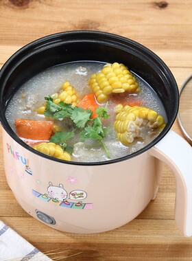 迷你电热杯不锈钢电煮杯小型便携式煮面宝宝烧水锅养生杯旅行神器