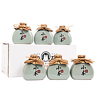 塔牌小本黄酒228ml*6瓷瓶装绍兴产半干型