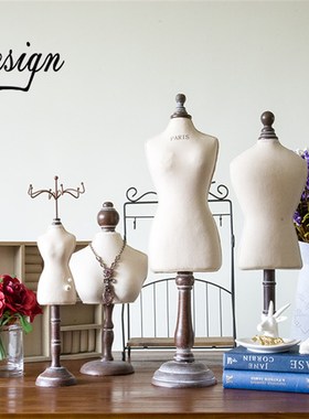 JK慕空间 首饰展示架耳环架模特展示架首饰盒首饰架 橱窗摆件道具