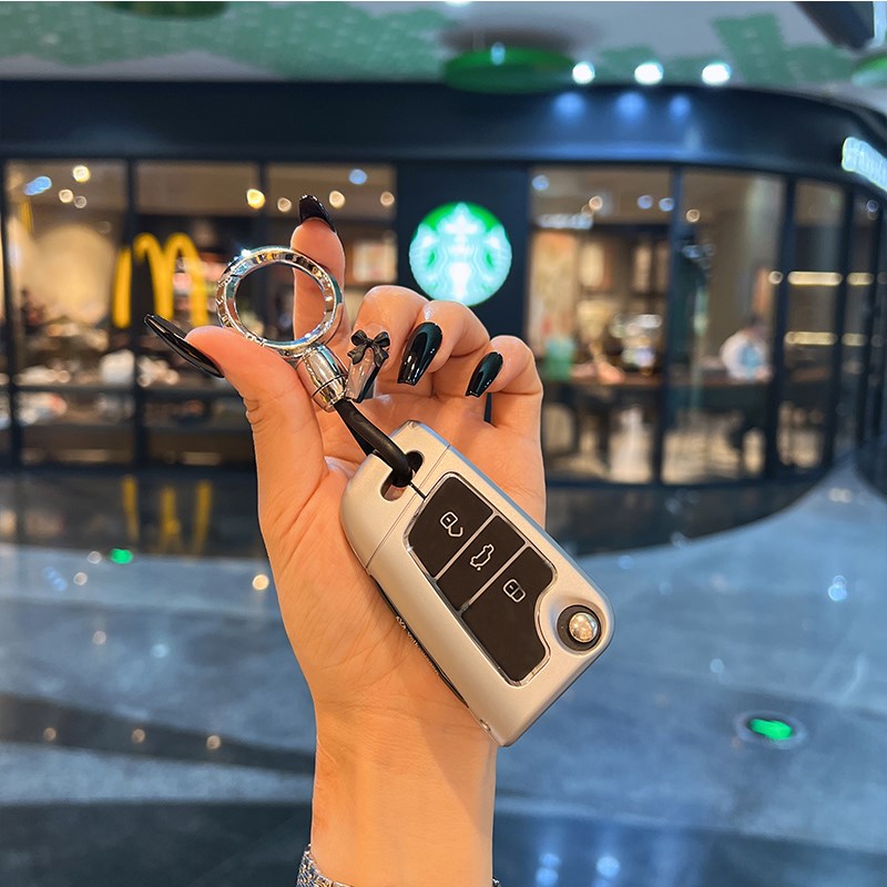 适用17款大众帕萨特0钥匙2018款Pt汽车钥匙包扣金属 - 图3