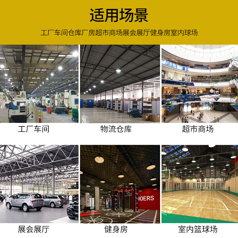 led鳍片工矿灯厂房灯仓库车间照明超亮工厂灯罩吊链节能球场天棚,淘宝优惠券,粉丝福利购,淘宝优惠卷