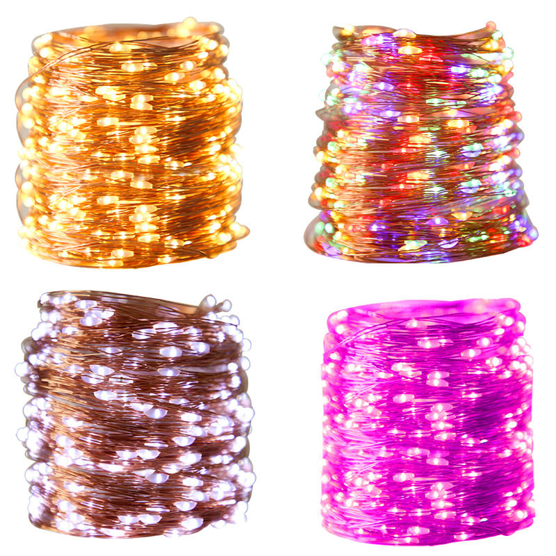 圣诞节装饰灯USB电池遥控铜丝串灯led铜线灯迷你低压防水闪灯彩灯,淘宝优惠券,粉丝福利购,淘宝优惠卷