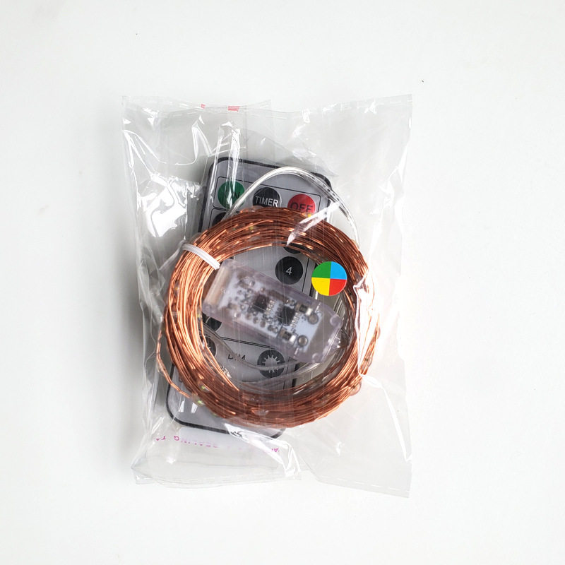 圣诞节装饰灯USB电池遥控铜丝串灯led铜线灯迷你低压防水闪灯彩灯,淘宝优惠券,粉丝福利购,淘宝优惠卷