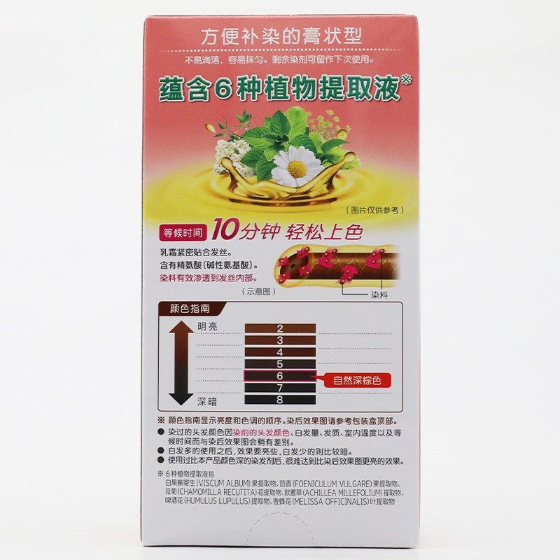 【3盒】美源自己在家染发剂膏女植物纯流行色显白遮白发天然黑色,淘宝优惠券,粉丝福利购,淘宝优惠卷