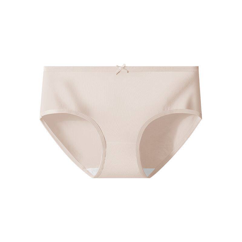 【达人专属】蝶安芬新疆纯棉女士内裤10A抑菌全棉裆中腰透气内裤