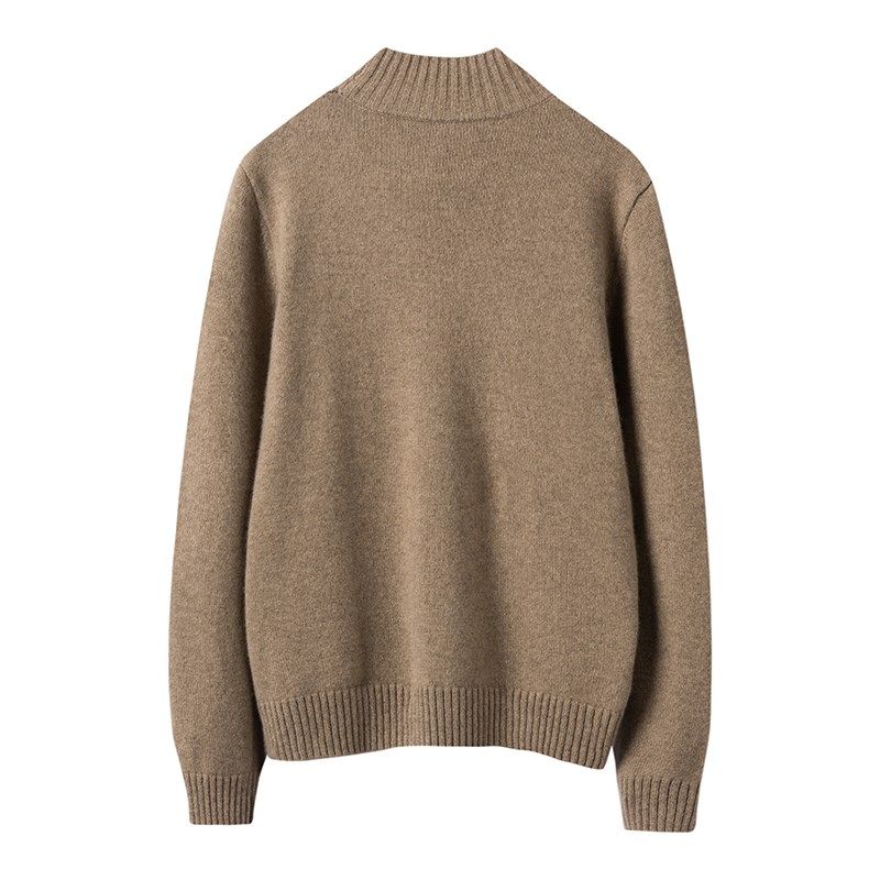 秋冬新款半高领羊绒衫女100纯山羊绒毛衣加厚宽松显瘦针织打底衫,淘宝优惠券,粉丝福利购,淘宝优惠卷