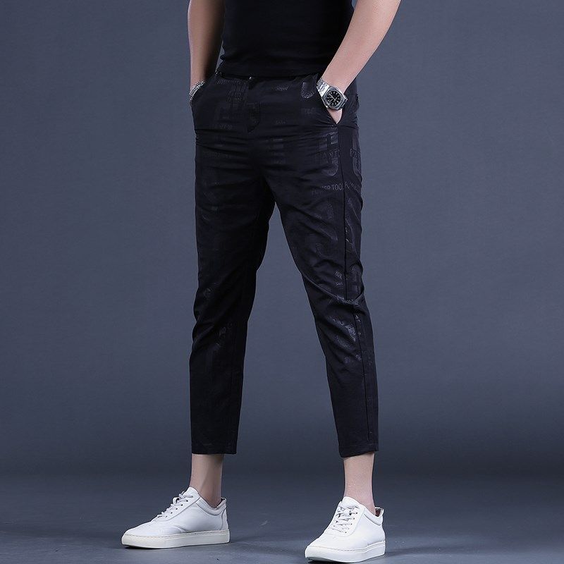 男九分裤西装休闲裤男士西裤潮牌男裤男生七分裤长裤八分男款裤子,淘宝优惠券,粉丝福利购,淘宝优惠卷