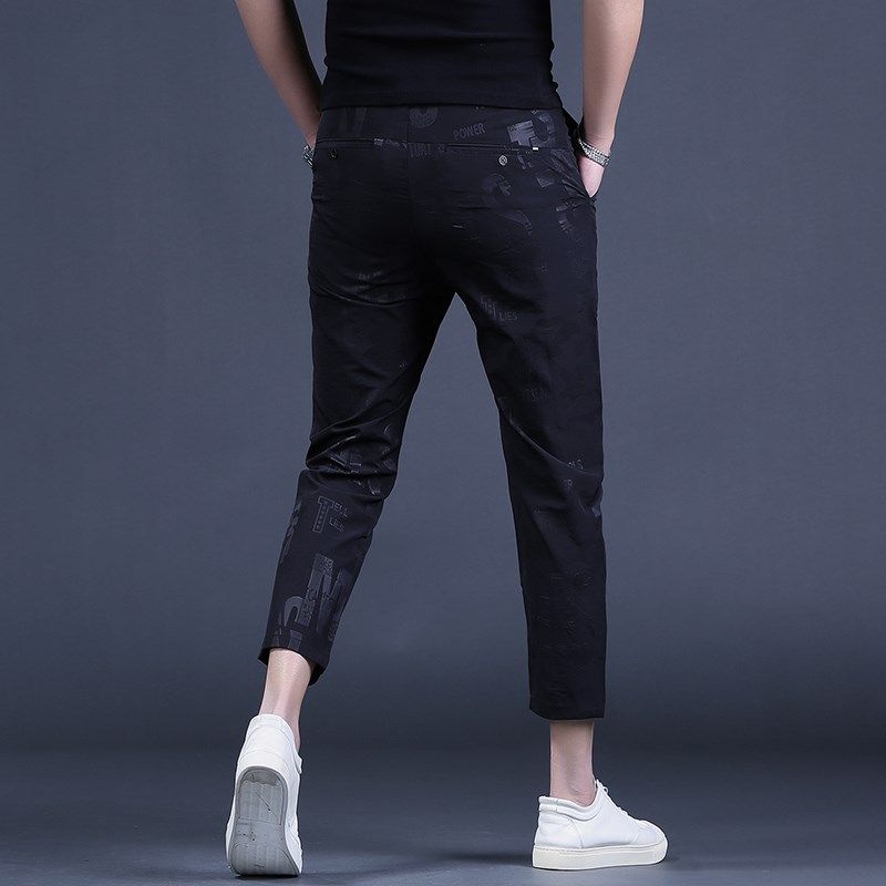 男九分裤西装休闲裤男士西裤潮牌男裤男生七分裤长裤八分男款裤子,淘宝优惠券,粉丝福利购,淘宝优惠卷