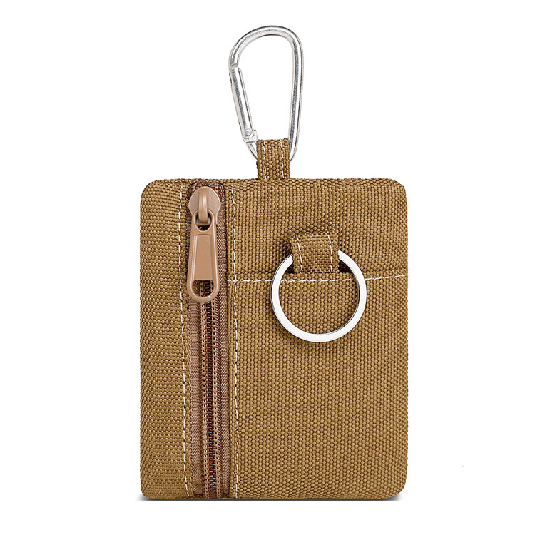 2025新款简约时尚帆布零钱包迷你卡包小钱包洋气钥匙包多功能收纳,淘宝优惠券,粉丝福利购,淘宝优惠卷