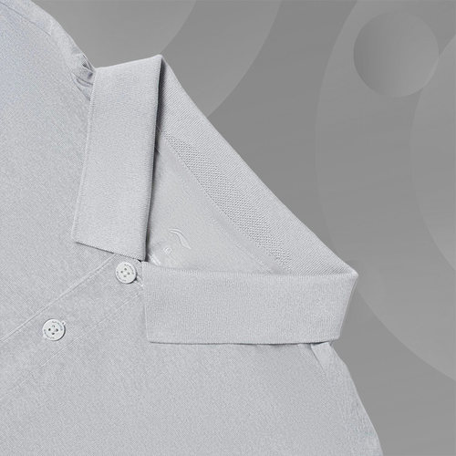 Lining/李宁正品健身系列男子速干凉爽运动休闲短袖POLO衫APLS073 - 图1