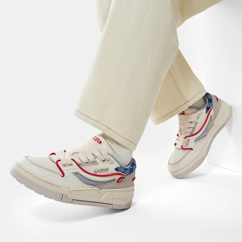 Lining/李宁正品001 BTC女子舒适软弹耐磨低帮经典休闲鞋AGCU036,淘宝优惠券,粉丝福利购,淘宝优惠卷