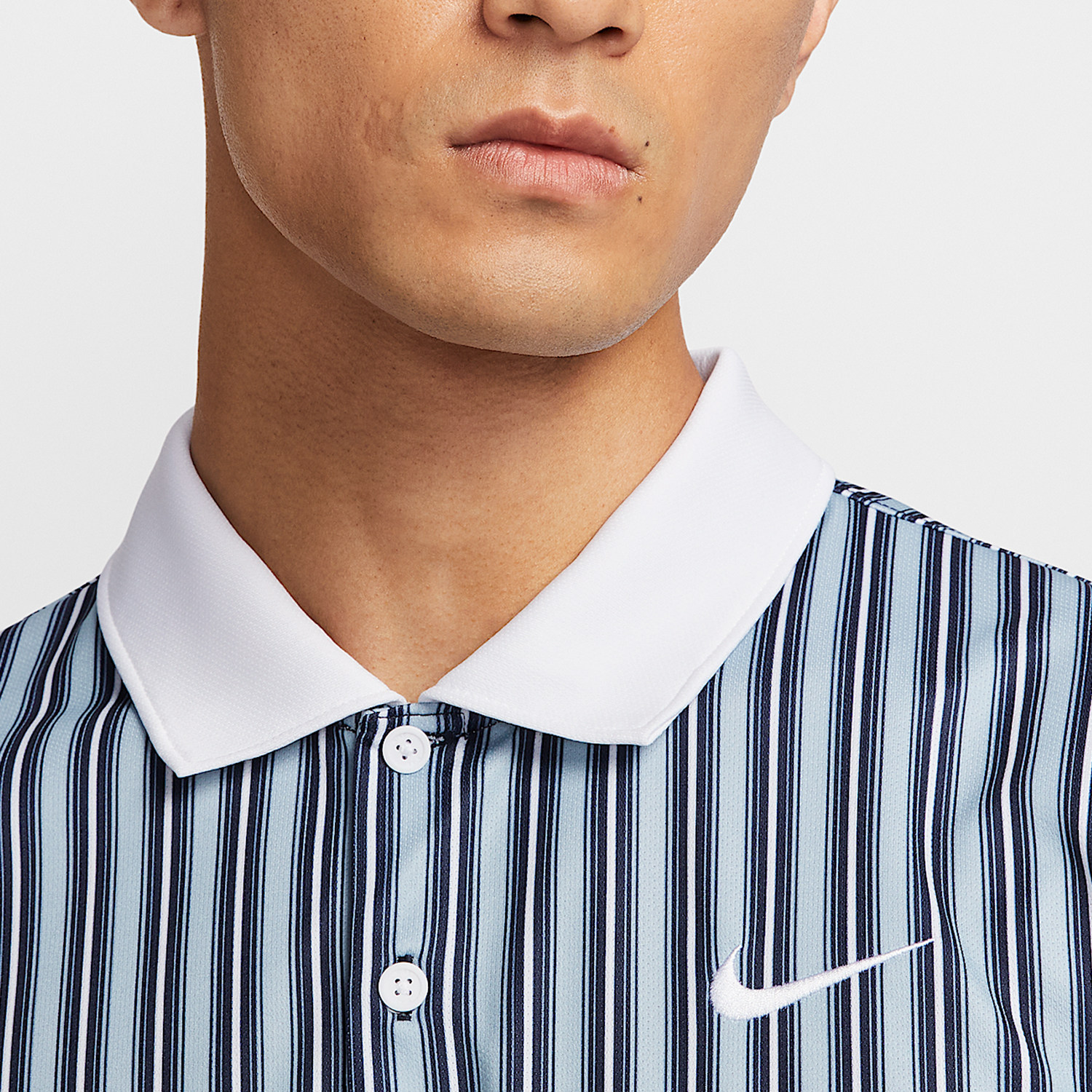 Nike/耐克正品Dri-FIT男士翻领条纹透气休闲POLO衫HM5644-440,淘宝优惠券,粉丝福利购,淘宝优惠卷