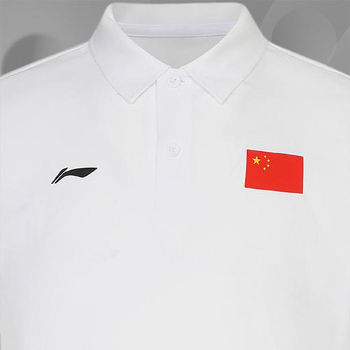 Lining/李宁正品男子宽松透气舒适运动休闲翻领短袖Polo衫APLS229 - 图2